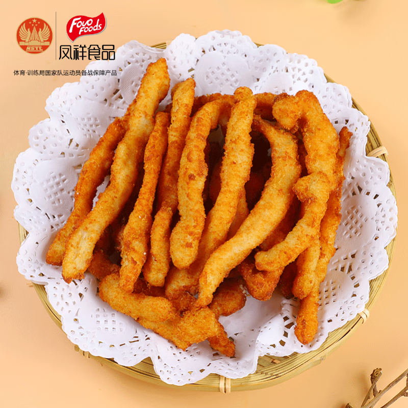 凤祥食品 无骨鸡柳800g 炸鸡柳半成品油炸小吃空气炸锅食材