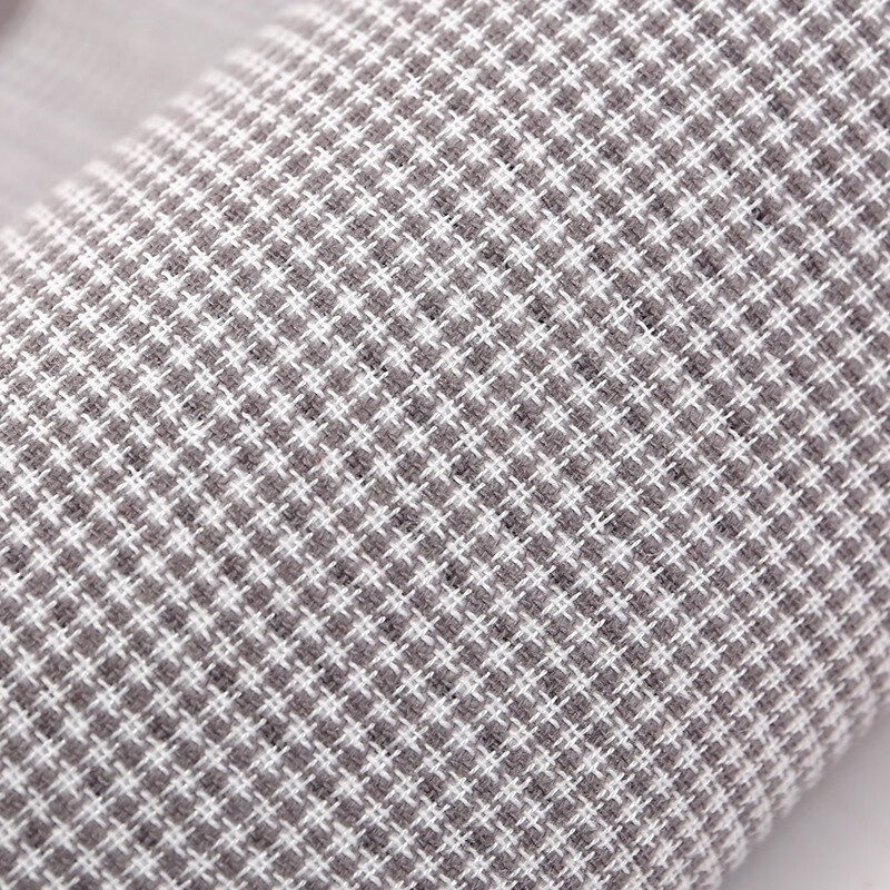 蜜乐暖A类7A抗菌100%纯棉枕巾男士防油防汗全棉枕头巾冬季吸汗纱布枕巾 太阳花灰 【高克重 7A抗菌】 【A类母婴】52x78cm【单只装】