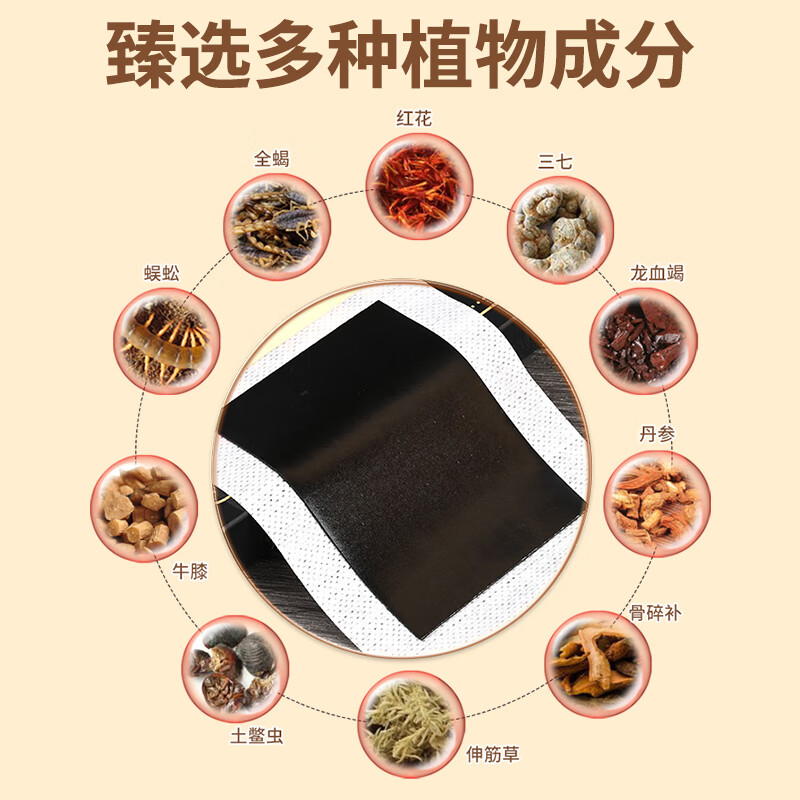 南京同仁堂珍疏服膏贴老黑膏非遗贴通颈肩腰腿疼痛官方店 一盒老黑膏 5贴/盒