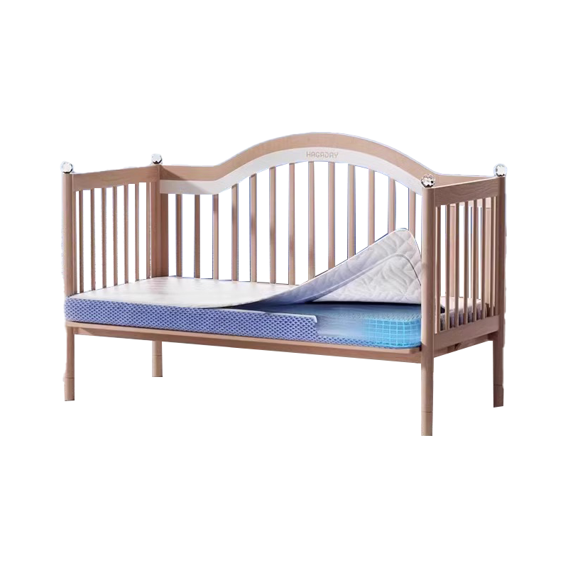 hagaday������Ӥ���޷�ƴ�Ӵ��ӿ����ߴ�ʵľ��ͯ�󴲱������˿�˯������ �߻�ƴ�Ӵ�+10cm4D��������+���״�Χ���߶ȿɵ��ڡ� 160*60cm 3438Ԫ