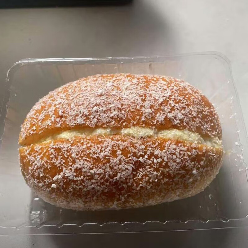 新日期华生园咸奶油椰蓉面包香葱卷新鲜现做开袋即食早餐香浓老式 【新日期】奶油椰蓉面包65g*8袋