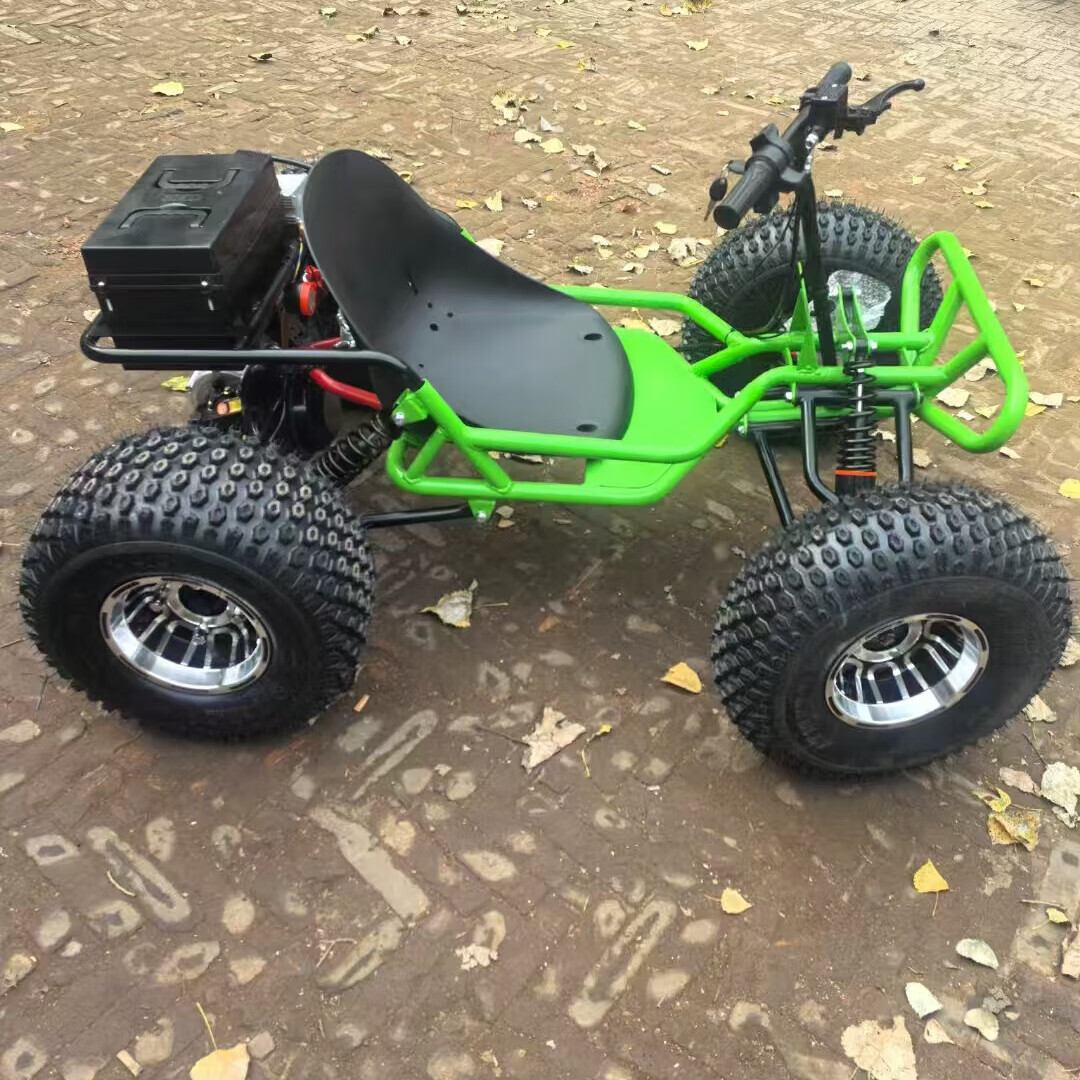 弄狮网红越野卡丁车四轮电动沙滩车成人户外全地形燃油漂移儿童摩托车