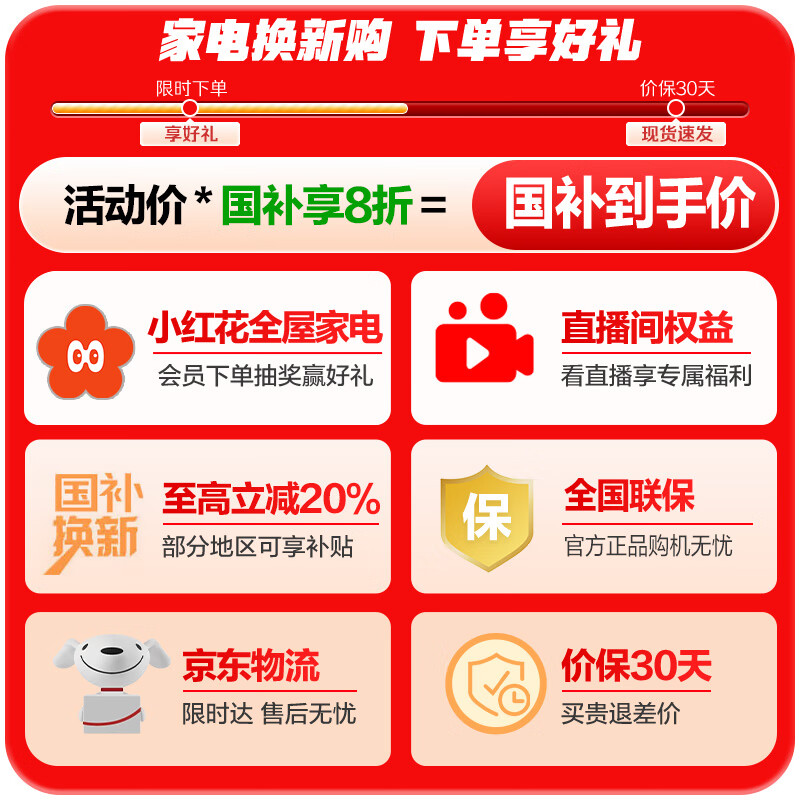 统帅（Leader）海尔智家出品501升一级风冷白色法式多门家用超薄零嵌入式电冰箱BCD-501WGLFD4DW9U1国家补贴