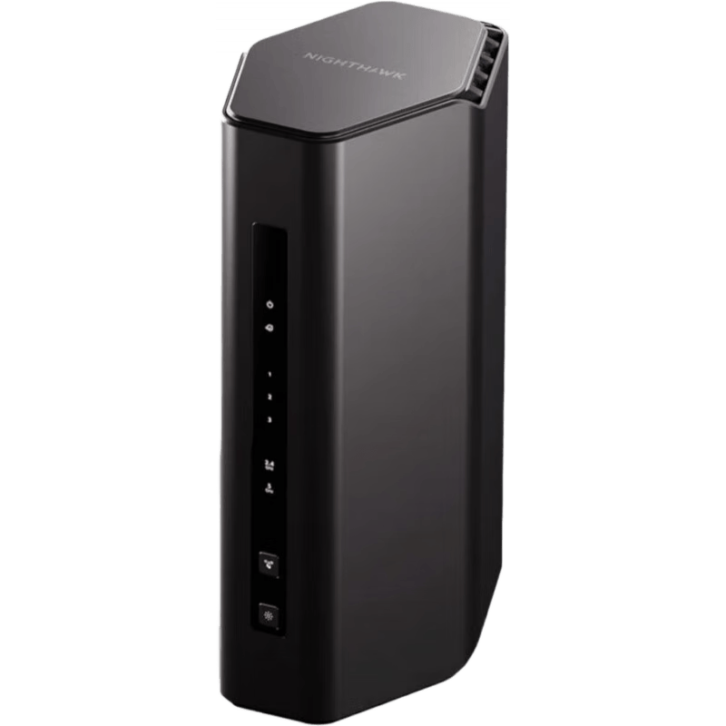 網(wǎng)件（NETGEAR）路由器wifi7夜鷹Nighthawk RS140雙頻 BE5000無線速度（高達(dá)5.0Gbps）適合游戲視頻會(huì)議 黑色