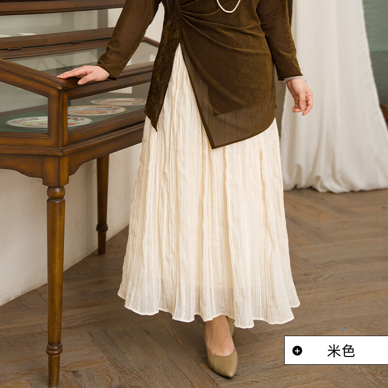 ������ջԭ���߶˴���Ůװ��mm����ѩ�İ�Ʈ��ѹ�޳�ȹ�������ȹ ��ɫ���ֻ��� 2XL569Ԫ