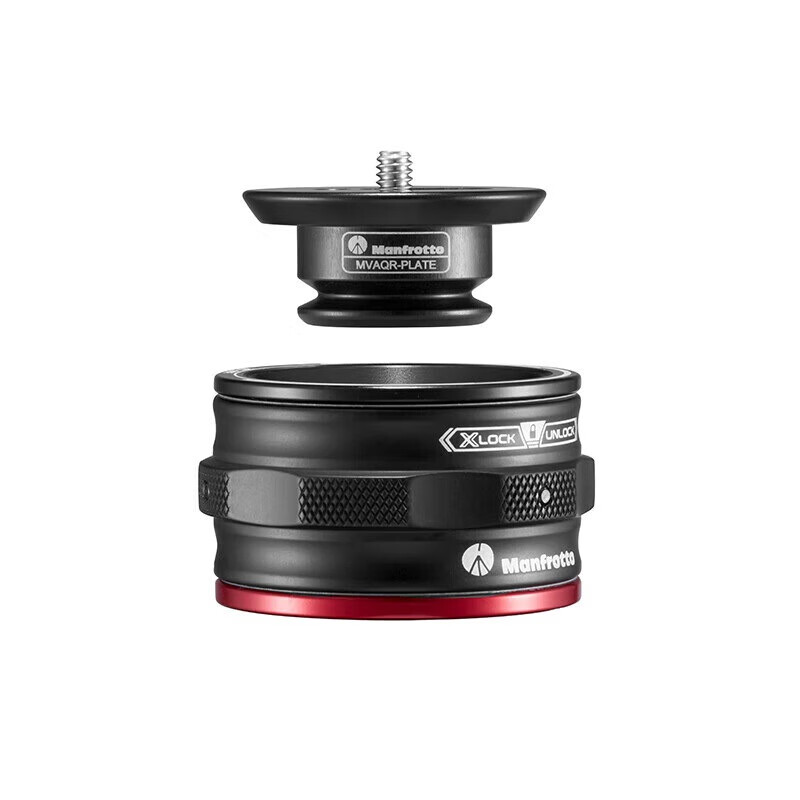 曼富圖（Manfrotto）靈動(dòng)快裝套件 云臺三腳架滑軌穩定器支架配件