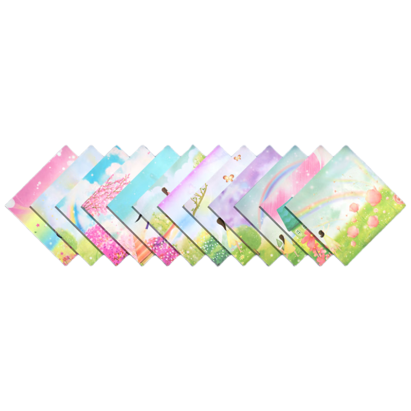 三木（SUNWOOD）50張 15*15cm 大正方形雙面手工折紙 千紙鶴幼兒園小學(xué)生男孩女孩手工專用 追夢(mèng)少女 4677