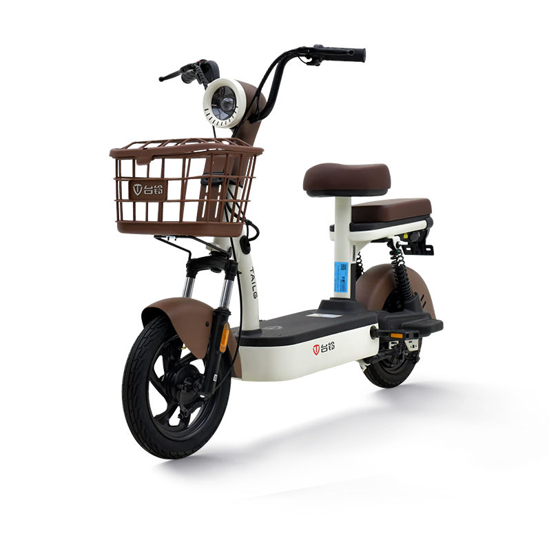 台铃【最后50台清仓899】电动自行车Q糖50KM长续航电动车48V13AH铅酸小锦鲤小果粒欢乐豆素颜绿