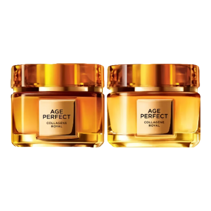 欧莱雅花蜜胶原第二代小蜜罐轻盈保湿面霜30ml*2【临期清仓】