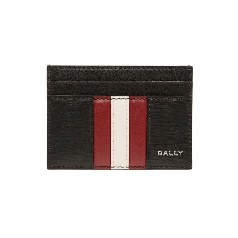 巴利（BALLY）男士MYTHOS时尚牛皮钱包卡包卡夹 6308565  黑色生日礼物