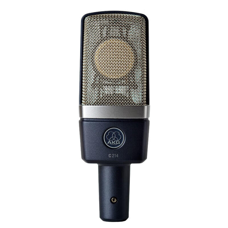 AKG/愛科技 C214電容麥克風話筒聲卡套裝設備全套主播直播K歌錄音