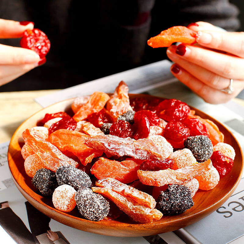 滿(mǎn)鋪一包梅好500g混合梅子零食蜜餞果脯果干話(huà)梅干楊梅金桔干水蜜桃干 1斤混合(鹽津梅條+冰糖楊梅+水蜜