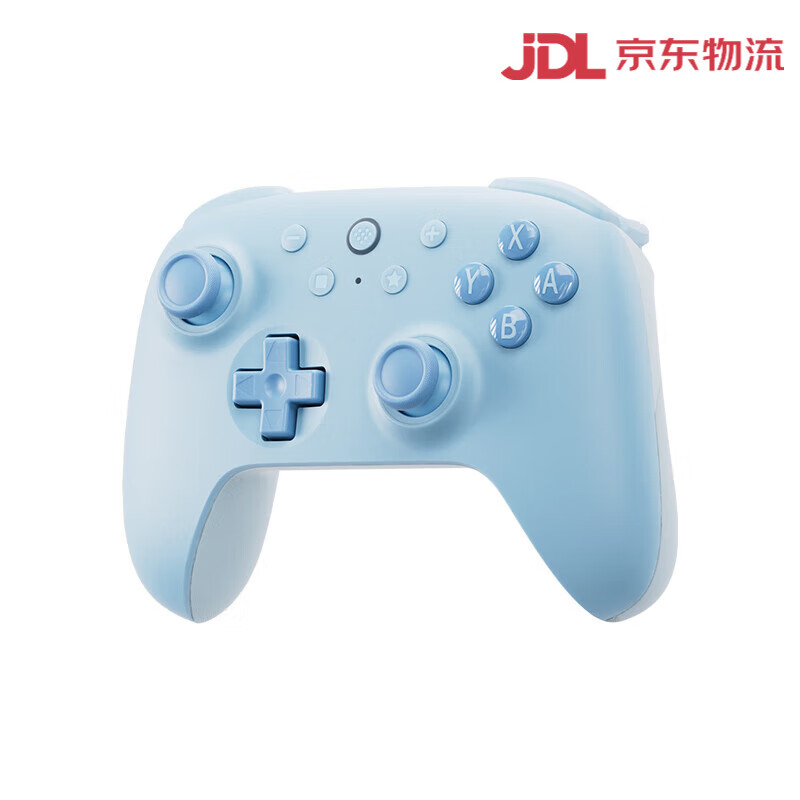 八位堂（8BitDo）猎2青春NS版游戏手柄 猎户座二代蓝牙手柄switch lite oled游戏机专用震动体感组合肩键霍尔摇杆 猎2青春NS版_海蓝