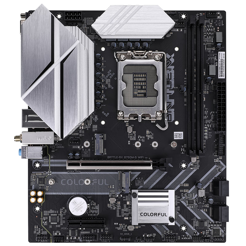 七彩虹 BATTLE-AX B760M-G WIFI V20A 小黑刃DDR4 图 5
