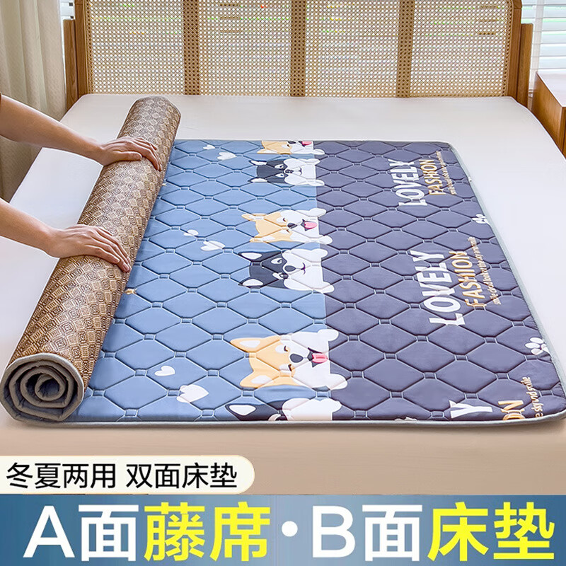 ���������ٱ�������˫����˯ϯ�Ӽ��ÿ��۵���ϯ��ϯ �»� ����װ 90cm*200cm