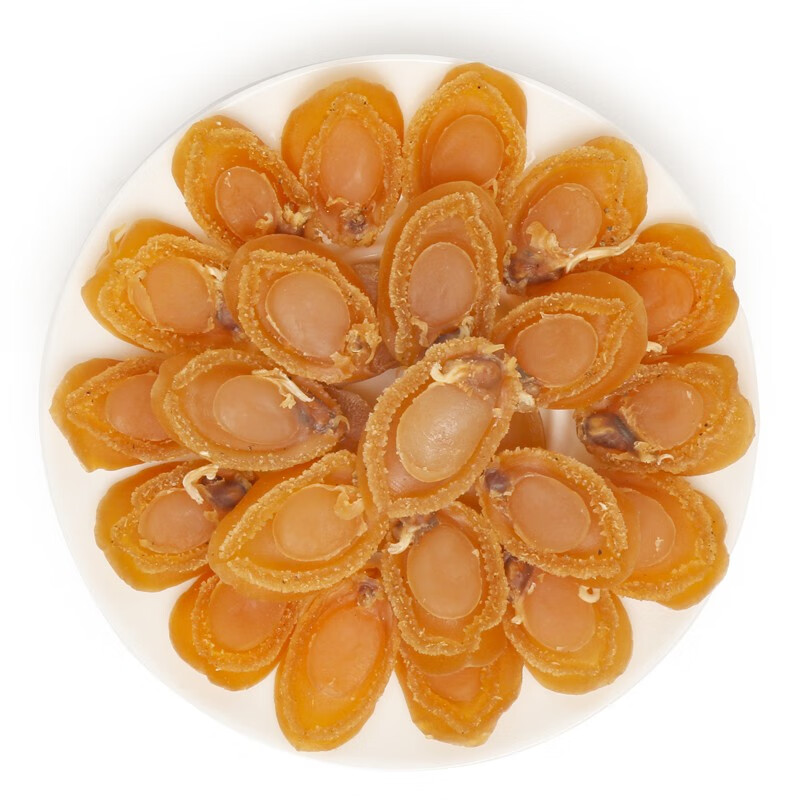 淡干鲍鱼干100g约20-35头左右 海鲜海产干货佛跳墙食品小鲍鱼