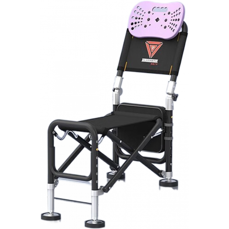 漁技新款釣椅多功能戶外野釣魚椅子折疊釣凳臺(tái)釣便攜全地形釣魚椅 套餐1 升級(jí)輕量化磨砂涂層【可躺