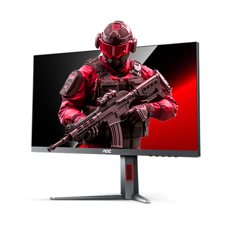 AOC 24.5英寸 400Hz超頻420Hz FastIPS 快速液晶1ms HDR400 硬件低藍(lán)光 游戲電競(jìng)顯示器 宙斯盾25G4K