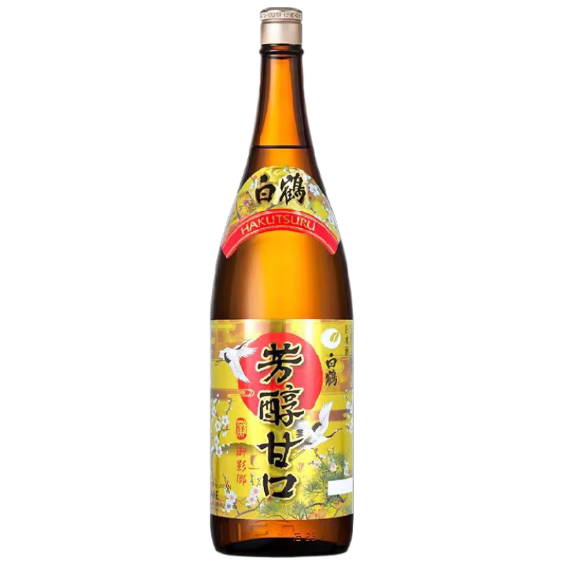 白鶴芳醇甘口清酒1.8L