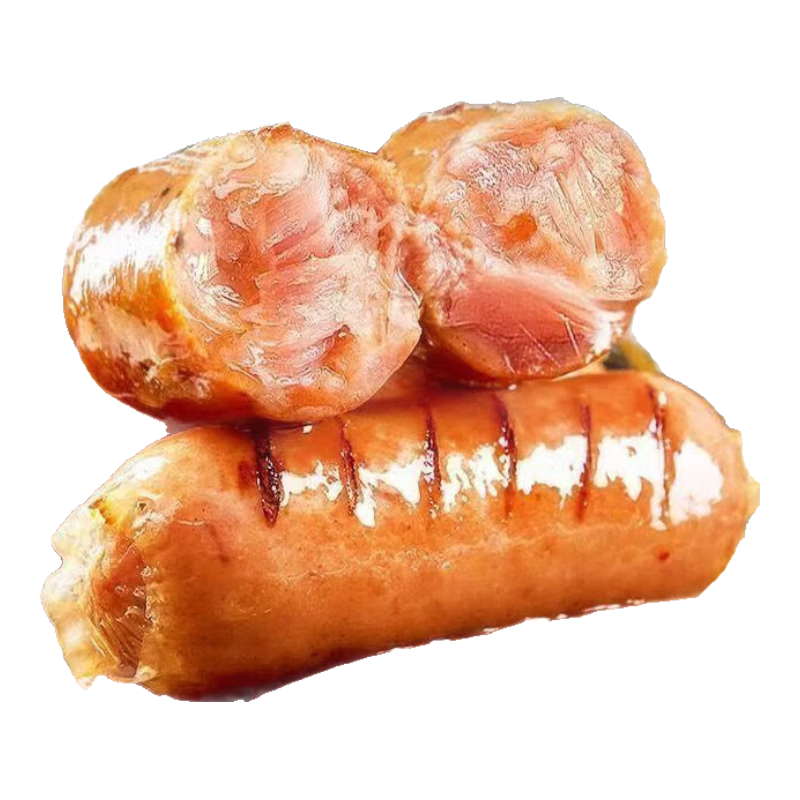 尚上友美味火山石正宗地道烤肠肉肠脆皮原味香肠热狗烧烤风味 【1袋】火山石烤肠黑胡椒40g*5支