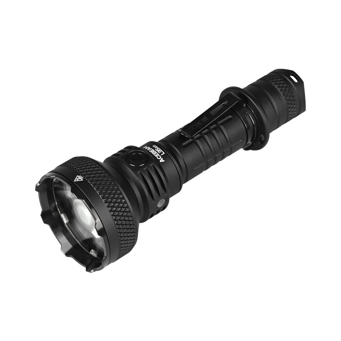 ACEBEAM L35 2.0战术手电筒强光户外防水大容量超亮家用长续航巡逻登山 经典版-黑色-XHP70.3HI-TIR透镜远泛兼顾 脚下不黑
