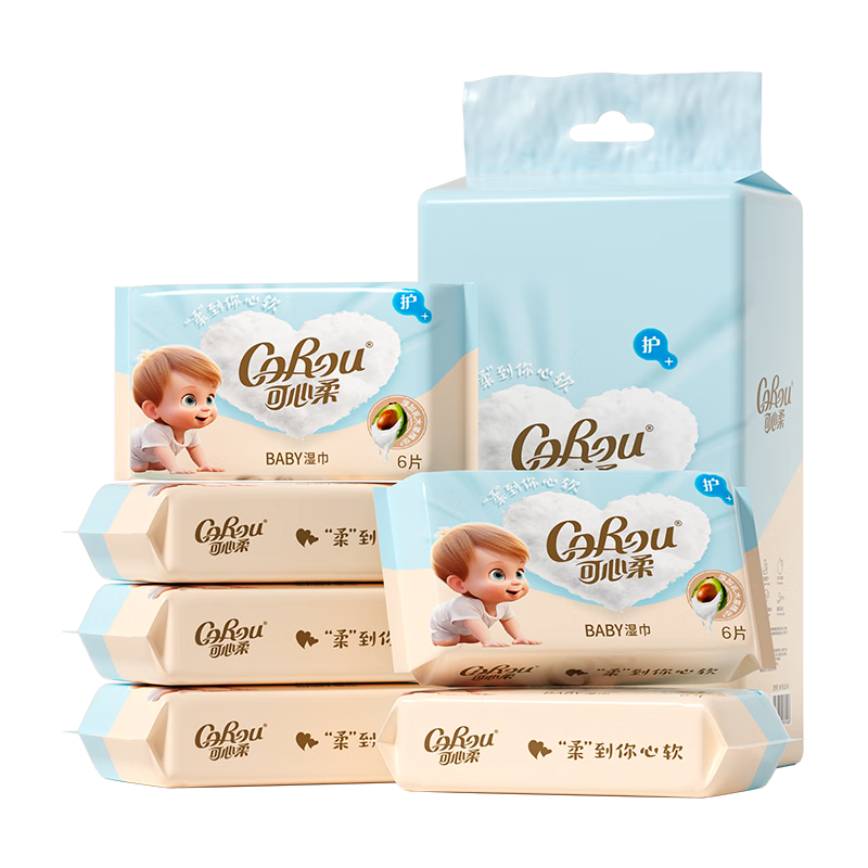 ������ ��ľ����Яʪ�� 6���6�� Ӥ���ֿ�ʪ��  0.67Ԫ/������4Ԫ��