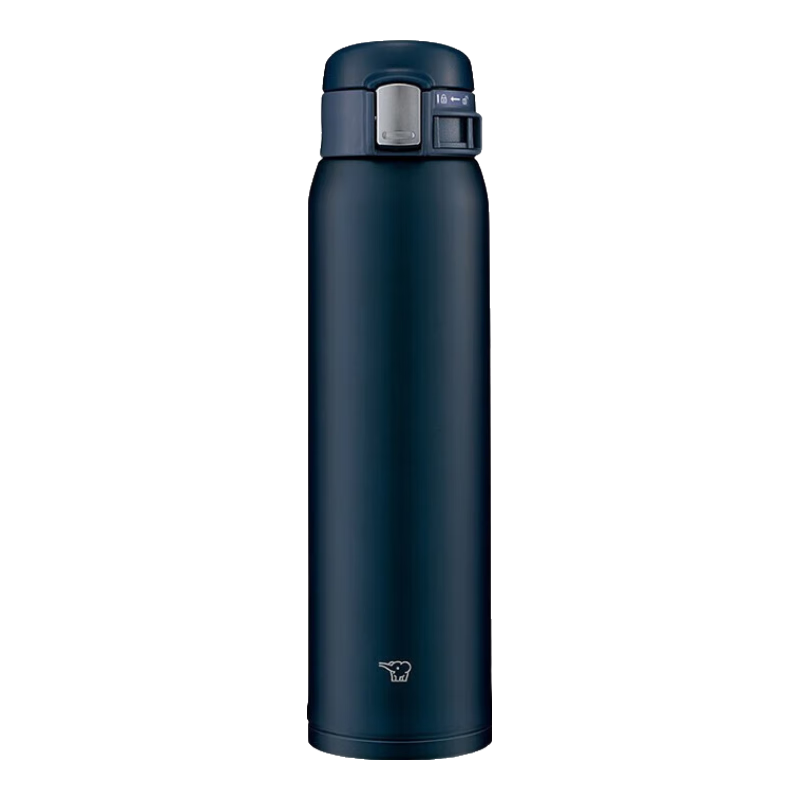 象?。╖O JIRUSHI）保溫保冷杯不銹鋼真空戶外水杯SM-SF60深藍(lán)色600ml中秋送禮