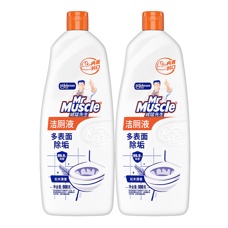 ����������Mr Muscle������� ��ľ���� 900g*2 ��޼� ���Һ ��Ͱ��� ȥ�ճ���18.89Ԫ