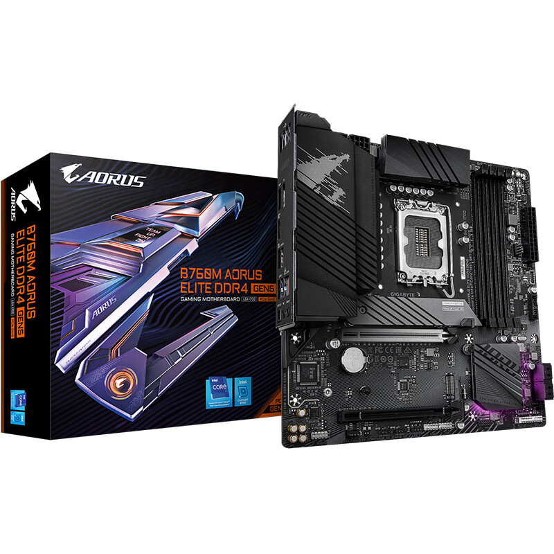 技嘉 小雕B760M AORUS ELITE DDR4 GEN5 图 6