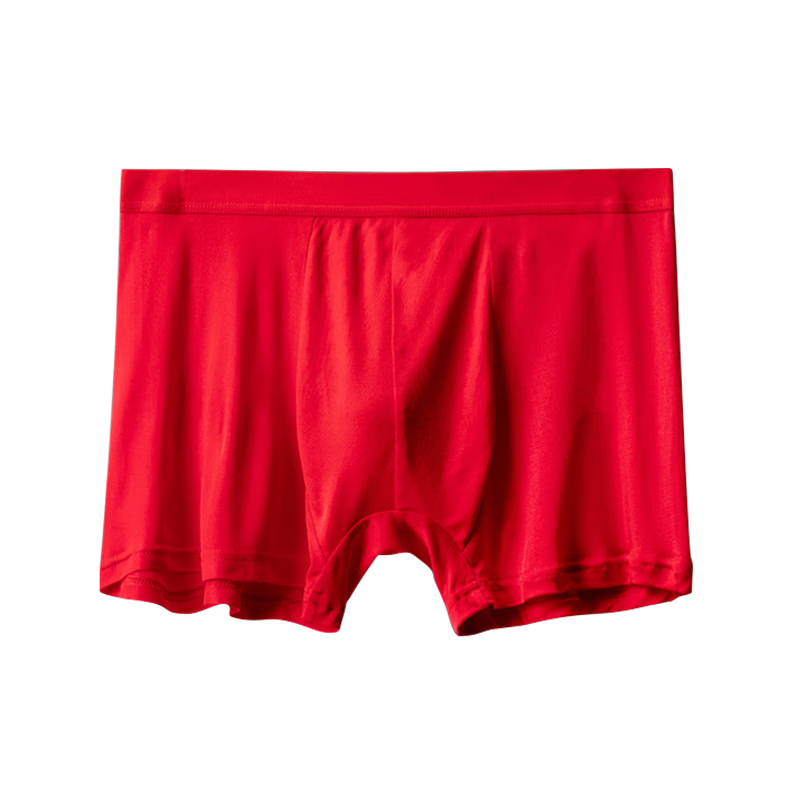 丝界真丝内裤男士桑蚕丝抑菌平角裤秋冬四角裤裤衩舒适短裤头