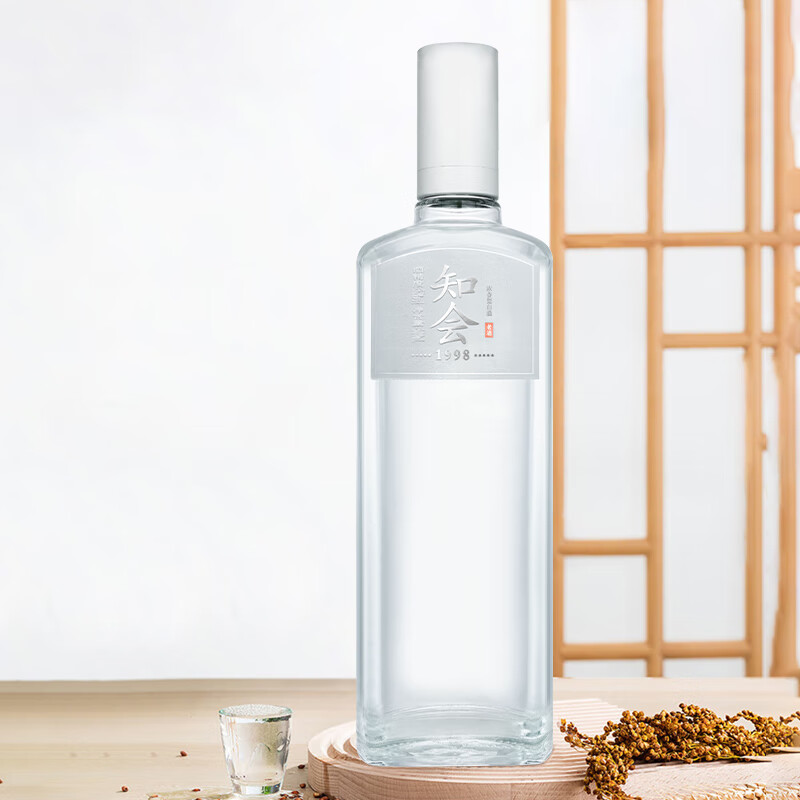 彭祖知会1998浓香型白酒52度500ml*4瓶整箱礼盒装中华老字号酒业 52%vol 500mL 1瓶 单瓶