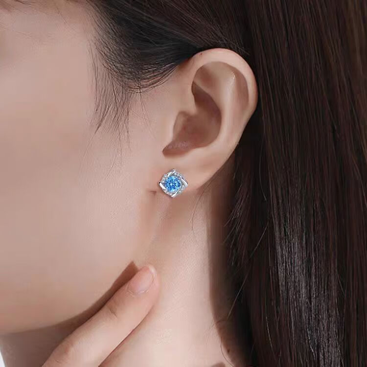 老凤祥925银项链女手链2025新款轻奢小众生日礼物女生送女朋友高级实用 海洋之心银项链+手链+耳钉套装