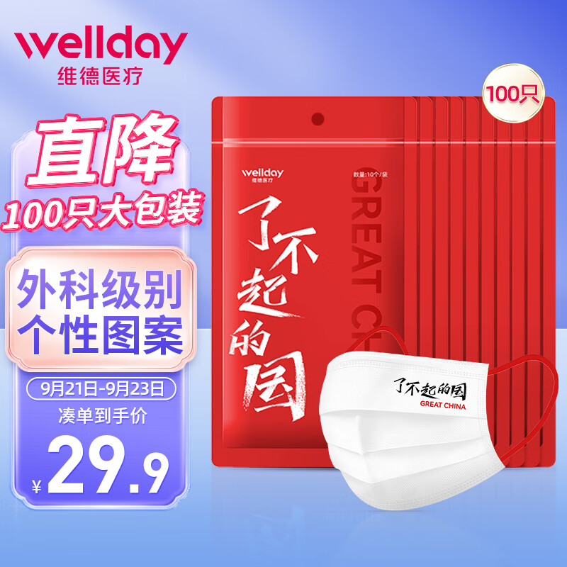 维德口罩一次性医用外科口罩-价格趋势与品质保障