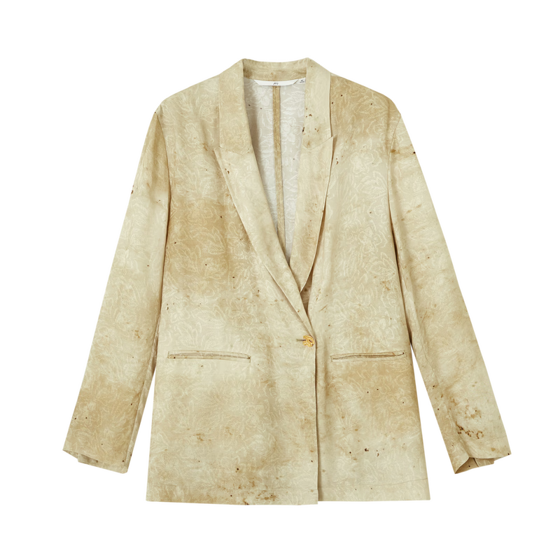 H's ����ʽ��װ���� ����Ⱦ�Ứ����Ů ɳ��ɫ S 154.5Ԫ