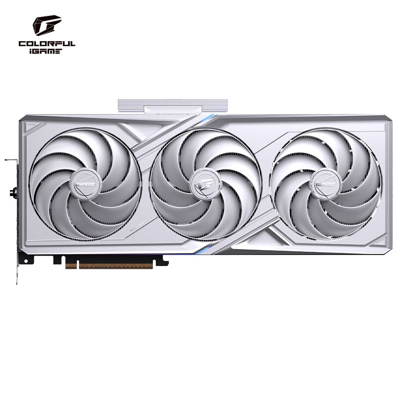 七彩虹(Colorful)iGame GeForce RTX 5070 Ti Vulcan W OC 16GB GDDR7 DLSS 4 电竞光追游戏 白火神显卡