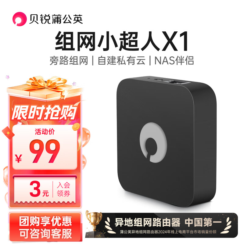 ѹӢ·X1 ·nasԽ˽USB洢Զ̷蹫IP ѹӢX1+ר˽ư1 267Ԫ