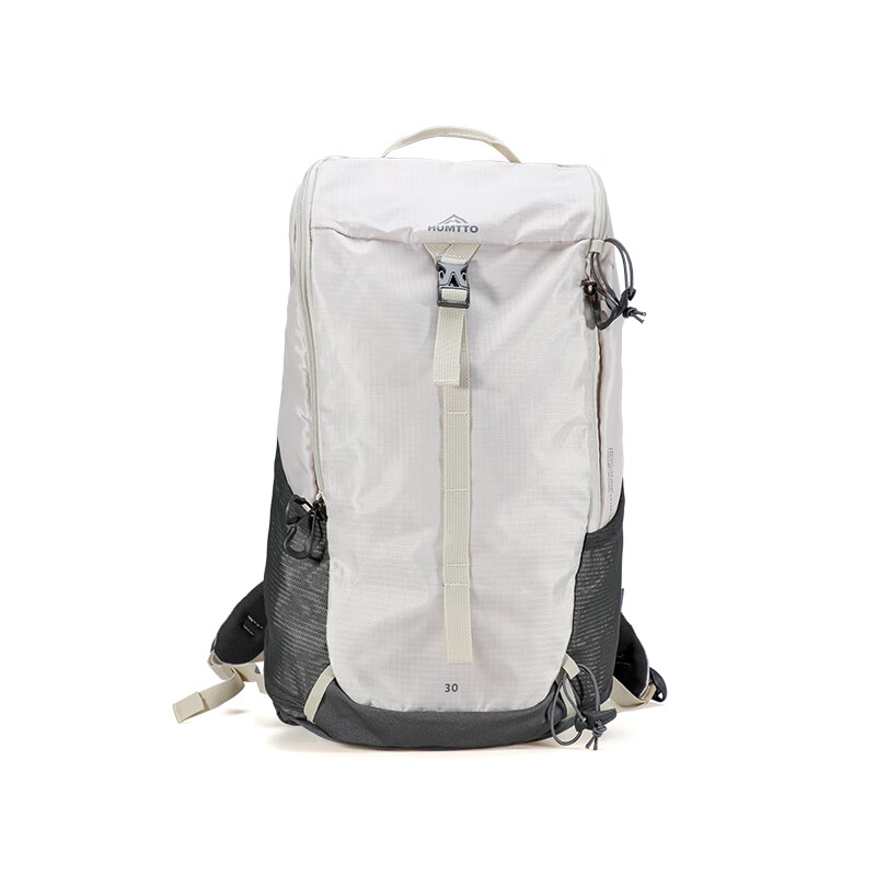 悍途（Humtto）户外轻便登山包大容量专业徒步防水旅行包背包双肩包男女 米灰色