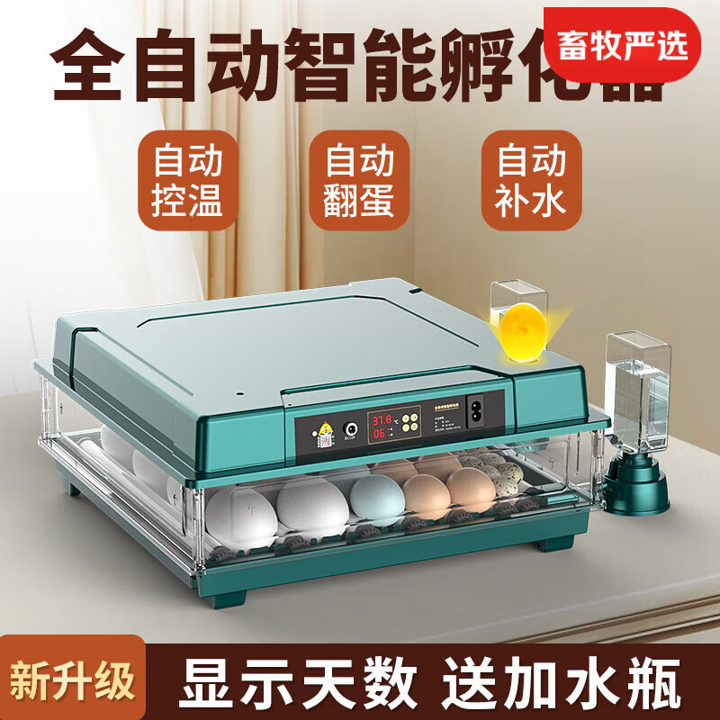 暖立方孵化器全自动家用孵化机鸡鸭鹅鸽子智能孵蛋器 30枚全自动双电