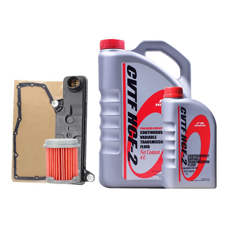 本田（HONDA）原厂变速箱油自动变速箱油波箱油适用于 广本CVT无级变速箱油5L+滤芯套装(需车架号匹配