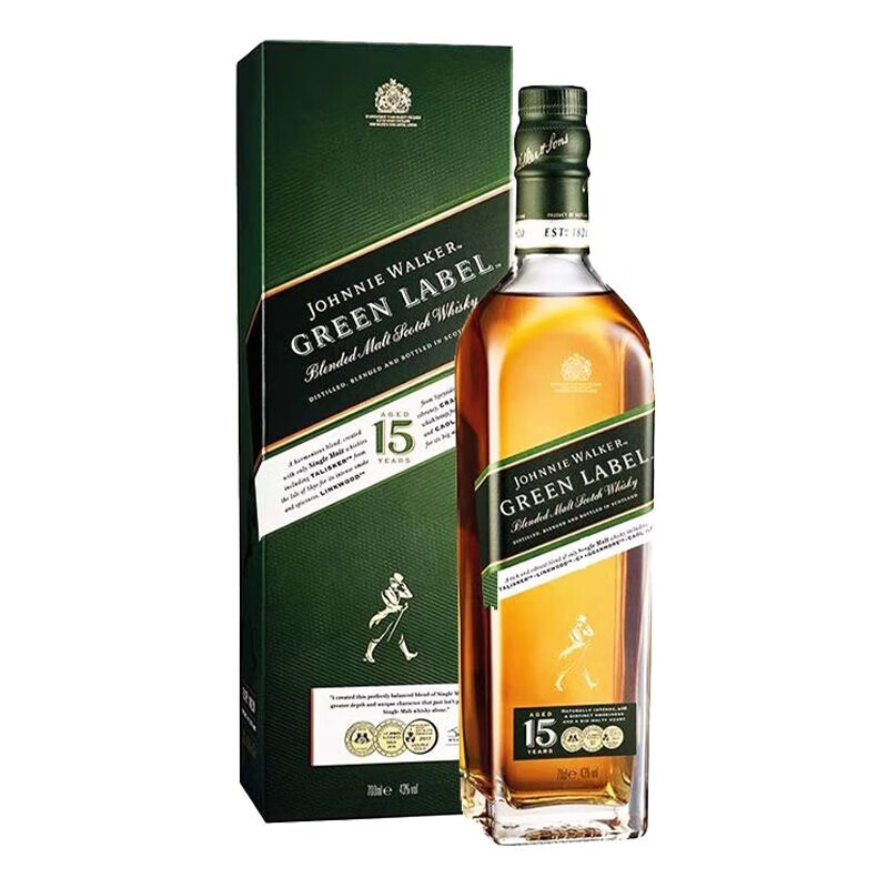 �����ӣ�JOHNNIE WALKER���̷�����15�� �ո���������ʿ�� ��� 750ml
