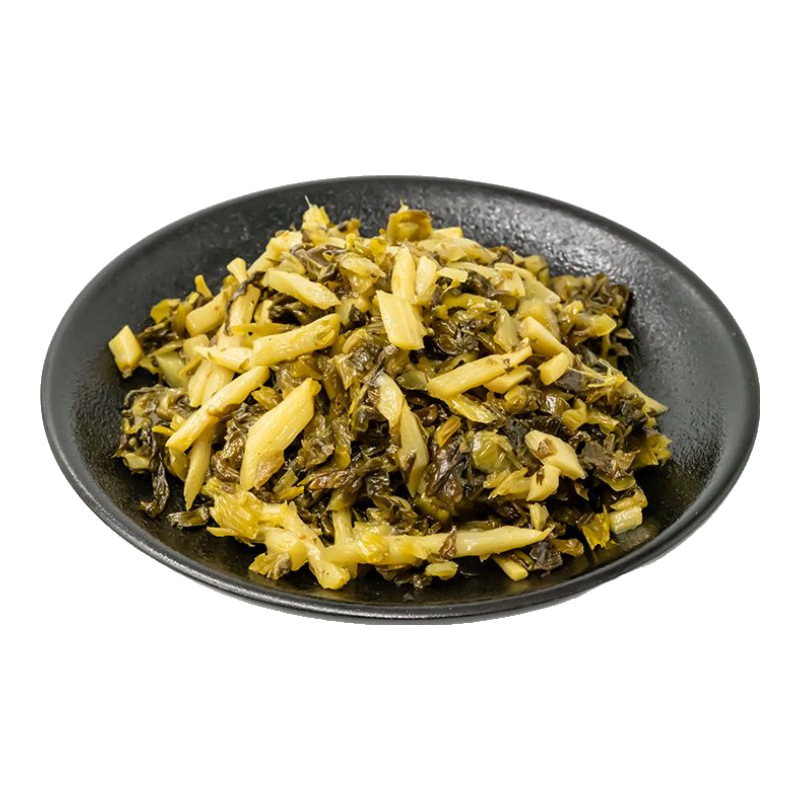 萬三宴蘇州特產(chǎn)毛豆咸菜下飯菜阿婆酸菜涼拌開胃小菜開袋即食原味醬腌菜 毛豆雪菜/菜莧/筍絲菜莧各4袋