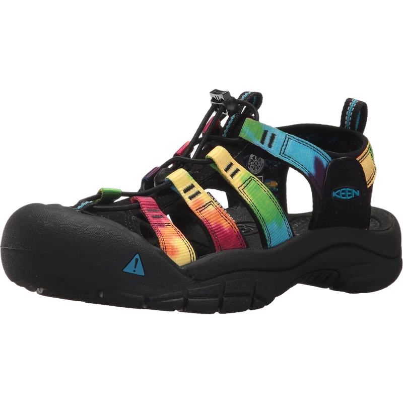 keen Newport H2女性防水涼鞋 黑色 7.5 Original Tie Dye 7