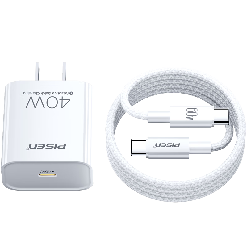 Ʒʤ3C��֤PD40W������ƻ��17ProMax�������˫Type-C������ͨ��iPhone16/15��ΪС���ֻ�iPad��ͷ35W 49.9Ԫ