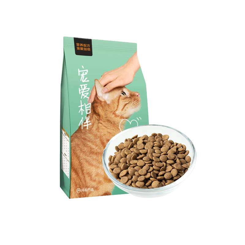 网易严选猫粮 【公益系列】宠爱相伴全阶段猫粮 优质蛋白质增加体质 公益猫粮1袋共10kg