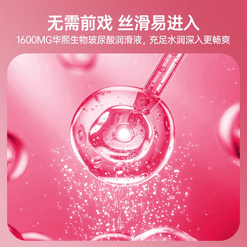 炽久避孕套双重降敏头部加厚延时持久装女人情趣性用品高潮安全套 【超薄刺激10只】高潮桃桃
