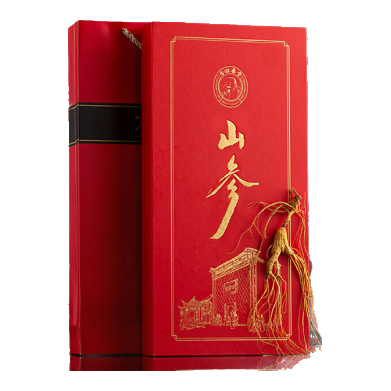 方回春堂人參山參長(cháng)白山人參整根人參多年山參禮盒林下參籽貨 3g/支(1整根參)
