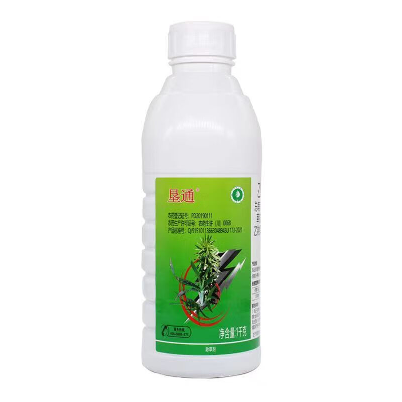 欢刀垦通20%乙羧草铵膦果园菜地荒地玉米行间除草剂 1000克*12瓶