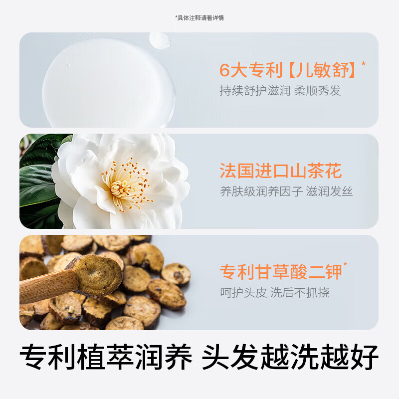 Hi!papa 儿童柔顺亮泽洗发露500ml+儿童清爽留香沐浴露500ml 洗发露+沐浴露 500ml*2瓶 组合装