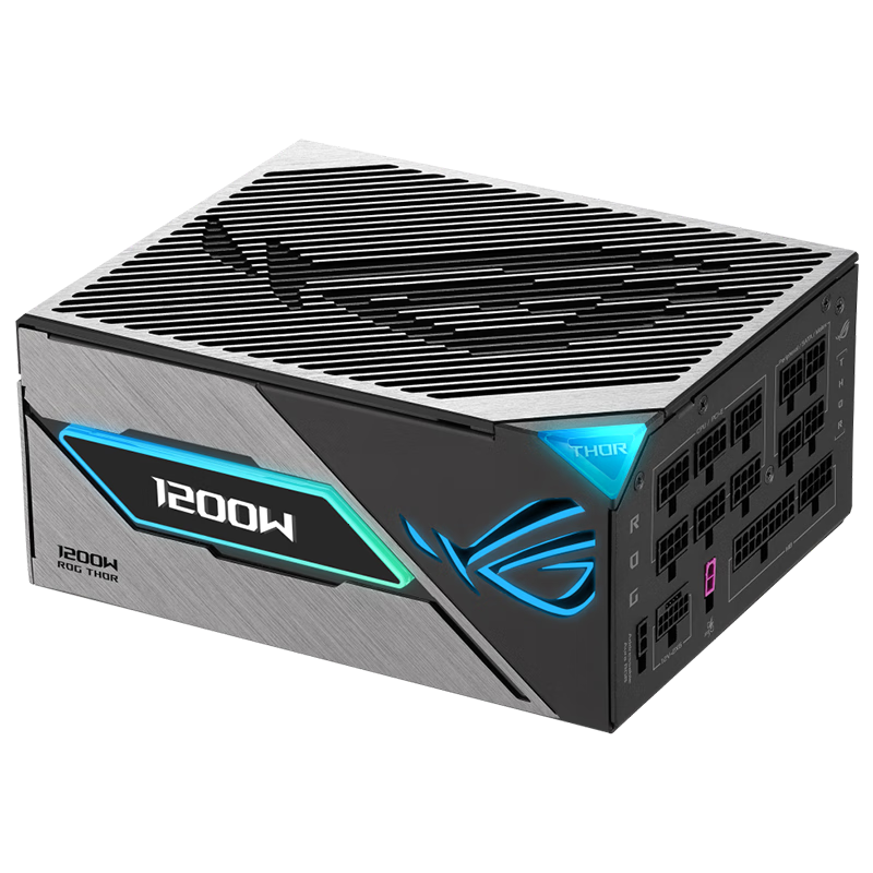 ��˶��ASUS��ROG����2��/3����Դ 850W/1000W/1200W �ѽ�1600W ̨ʽ������ȫģ��׽��Դ ROG THOR ����������Դ1200W
