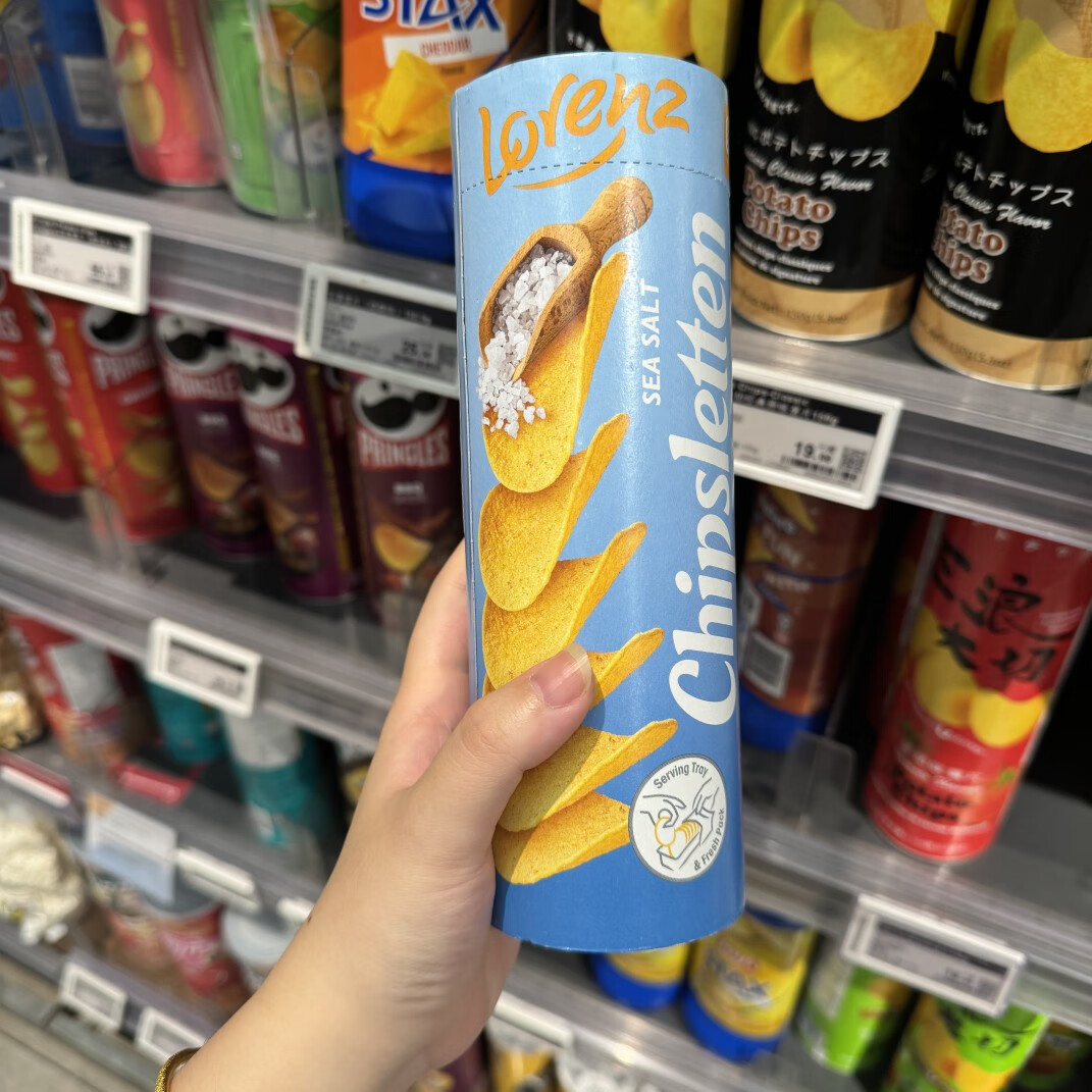 ole桃酥精品超市劳伦仑兹激脆酸奶油味原味薯片100g 酸奶油味薯片100g